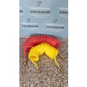 Шланг 675-3506300-20/10 воздушный п/прицепа 7,5м красный+желтый М22